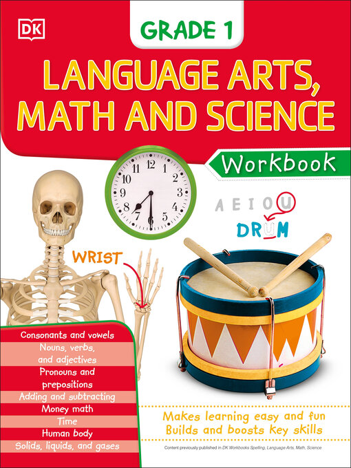 Title details for Language Arts, Math, and Science: Grade 1 by DK - Available